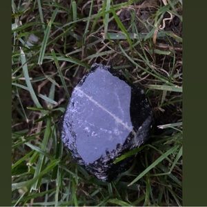 Polished Black obsidian stone/crystal piece
